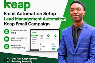 setup keap email automation setup lead management automation keap email campaign