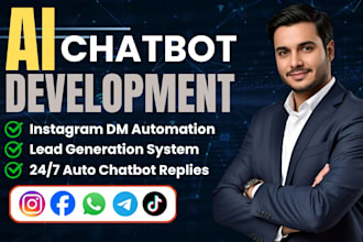 build manychat ai chatbot for instagram dm automation and lead genaration