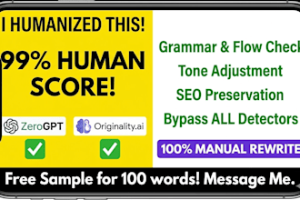 humanize ai content to pass detectors and SEO rank