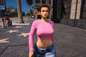 create your custom face ped for fivem, custom fivem ped