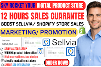 boost 90k sellvia 7figure shopify dropshipping marketing store tittok shop promo