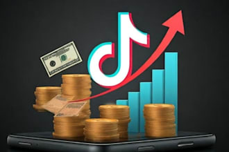 create a monetized eligible tiktok and youtube account