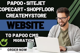 design high performing papoo cms website design papoo cms website redesign