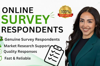 gather quality online survey respondents to fill online survey or google form