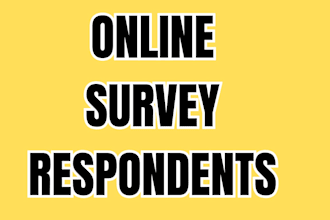 gather quality online survey respondents to fill online survey or google form