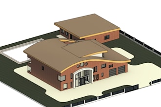 draft architectural plans elevations and sections in revit