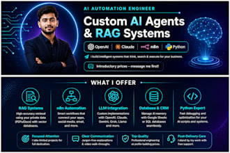 build ai agents, n8n automation and rag systems