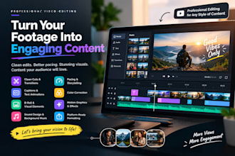 professionally edit youtube videos to keep viewers watching