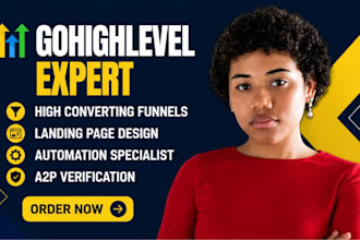 gohighlevel landing page go highlevel sales funnel go high level website