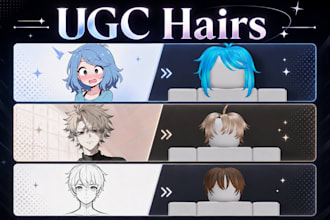 create ugc hair that sells a lot in the catalog