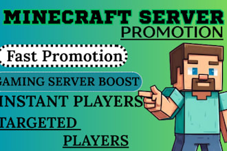do minecraft server promotion, minecraft advertising, minecraft growth