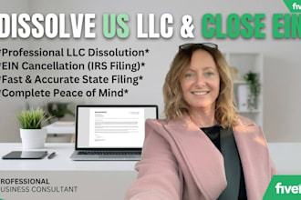 dissolve US llc, close ein, and file articles of dissolution