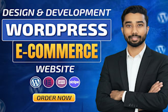 build a ecommerce website and woocommerce site with fast loading site