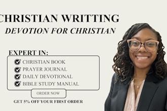 write christian ebook, bible study, sermon, christian ghostwriter