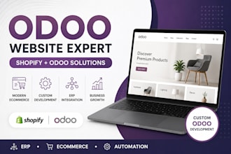 odoo ecommerce website shopify to odoo store and custom odoo