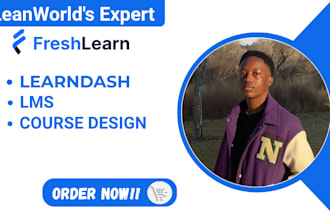 setup lms course website in learnworlds freshlearn paperdash