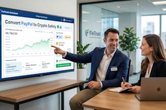 guide you to convert paypal funds to bitcoin or usdt safely