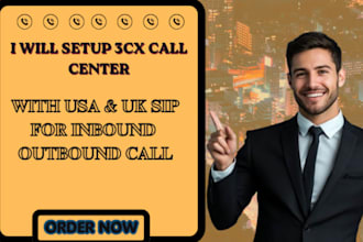set up 3cx for inbound and outbound calls