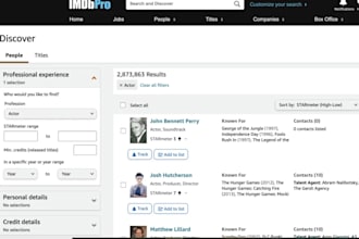 handle imdb promotion and boost starmeter rank