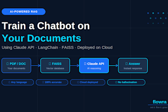 build a rag chatbot trained on your documents using claude API