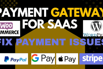 integrate recurring billing payment gateways for saas startups and fix issues