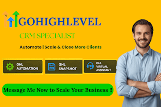 ghl workflow ghl expert ghl crm automation ghl virtual assistant ghl specialist