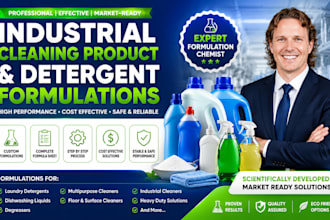 create custom chemical formulations for manufacturing and products