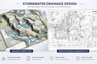 stormwater drainage plan, site grading, grading plan, erosion control