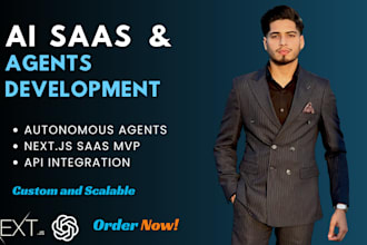 build custom ai agents and saas apps in nextjs