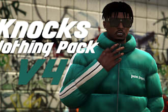 make custom fivem clothes, peds, chains, masks, custom ped