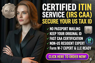 obtain your irs itin as a certified acceptance agent caa