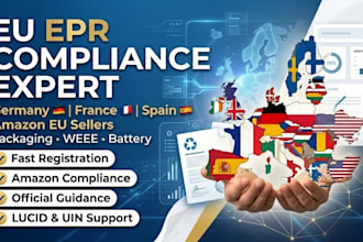 help getting the epr for amazon to sell in european countries germany, france