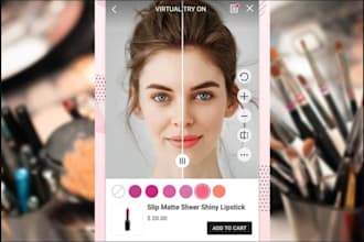 augmented reality tryon app, tryon app, makeup tryon app