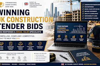 write winning UK construction tender bids cas and social value responses