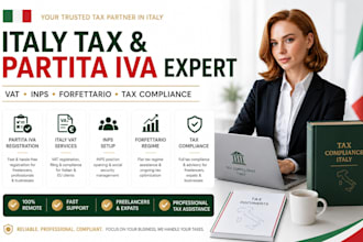 handle italy tax vat partita iva inps and forfettario tax compliance
