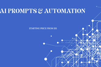 create ai powered content, automation prompts for your business
