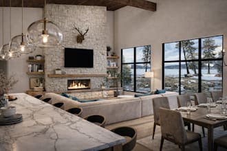 create architectural interior and exterior 3d renderings