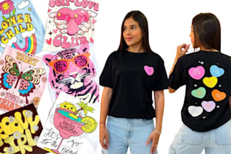 design modern trendy gen z streetwear y2k logo for your clothing brand identity