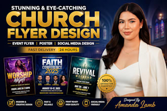 church flyer, event flyer, flyer design, social media flyer, business flyer