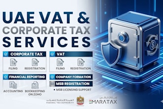 provide expert uae corporate tax return filing and registration services