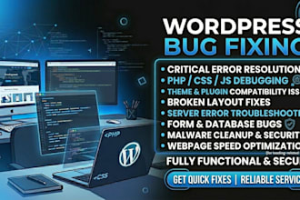 fix bugs in your website