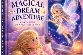 create custom kids books with illustrations and story