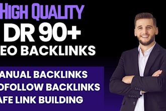 build high DR backlinks and improve your website authority