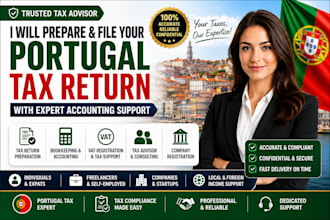 prepare and file your portugal tax return with expert accounting support