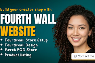 build your creator shop with fourth wall setup fourth wall pod merch