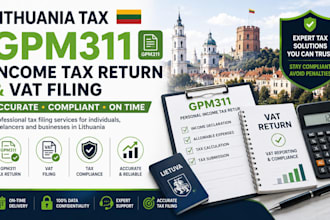 file gpm311 lithuania personal income tax return and vat filing