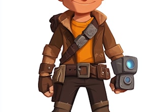 draw 2d game character or 2d game character