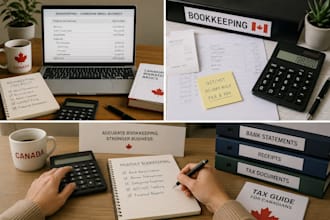 do bookkeeping for small businesses across canada
