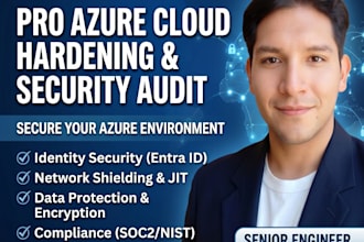perform professional azure cloud hardening and security