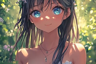draw anime character art